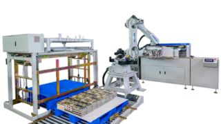HXMN60 Robot Автоматическая роботизированная система паллетирования книг в твердом переплете