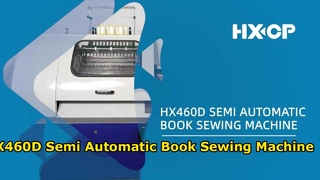 Полуавтоматическая машина для сшивания книг HX460D