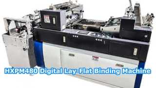 Цифровая плоскопереплетная машина HXPM480