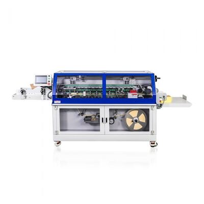 HX500B Book Back Spine Taping Machine для ноутбуков с мягким покрытием, учебников упражнений и т.д.