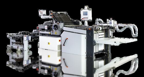 CP66/4KL Плоская компоновка с складной машиной с скребкостойкой застежкой Электрический складной нож